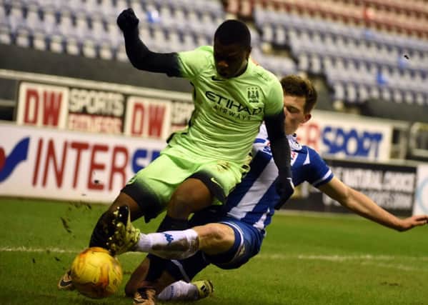 Action from Latics last game against Sheffield United, which ended in
 a frustrating 3-3 draw