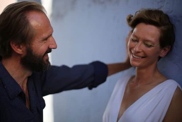 Ralph Fiennes and Tilda Swinton in 'A Bigger Splash'