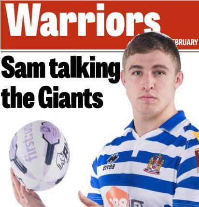 Don't miss your Warriors pull-out - every Thursday in the Wigan Evening Post