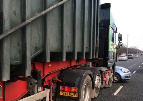 Crash on M6 NB on junction 30/31