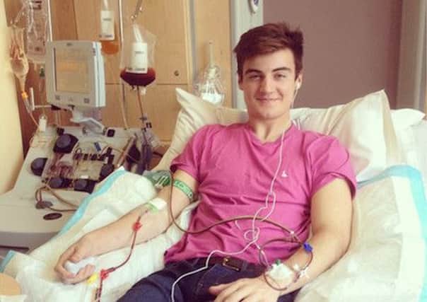 More young men are needed to offer themselves up for stem cell donation