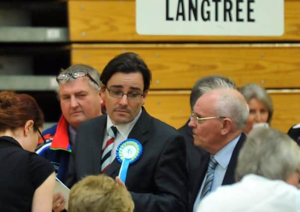 Councillors Gareth Fairhurst and George Fairhurst, right