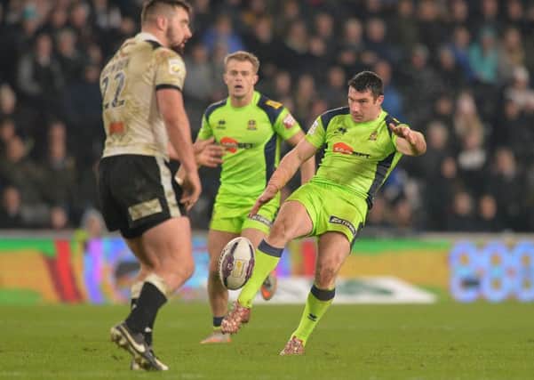 Matty Smith secured the win with this drop-goal