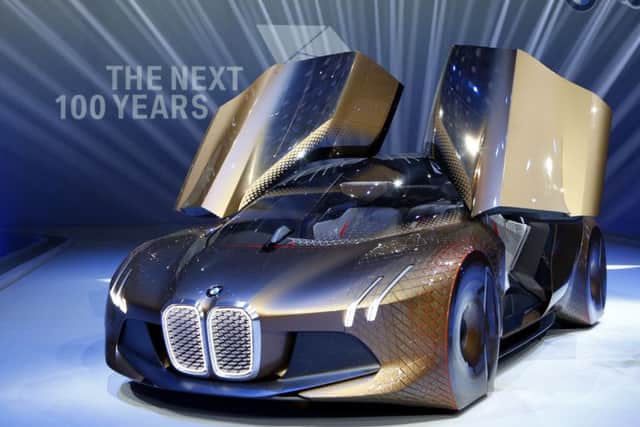 German car manufacturer BMW presents the 'Vision Next 100' concept