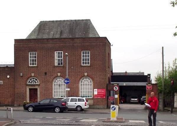 Royal Mail sorting office in Atherton
