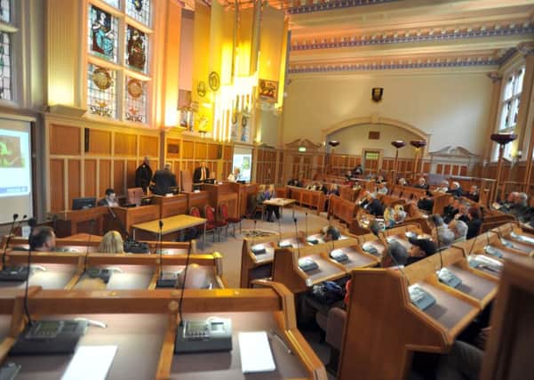 Council Chambers at Wigan Town Hall