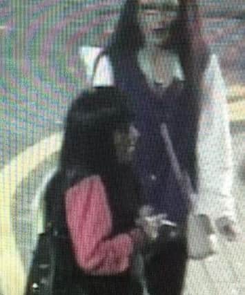 Two woman caught on CCTV the police would like to speak to