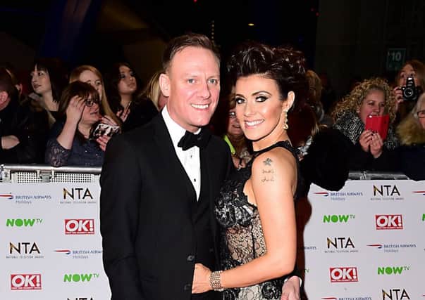 Anthony Cotton and Kym Marsh