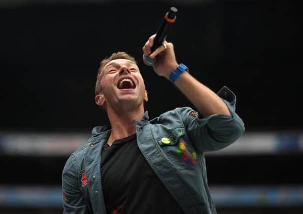 Coldplay are playing at Glastonbury
