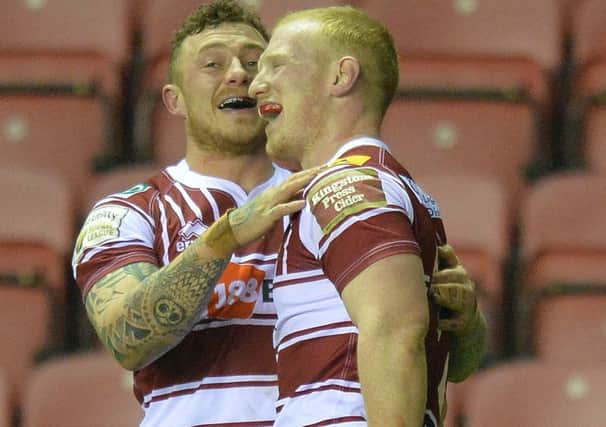 Liam Farrell and Josh Charnley