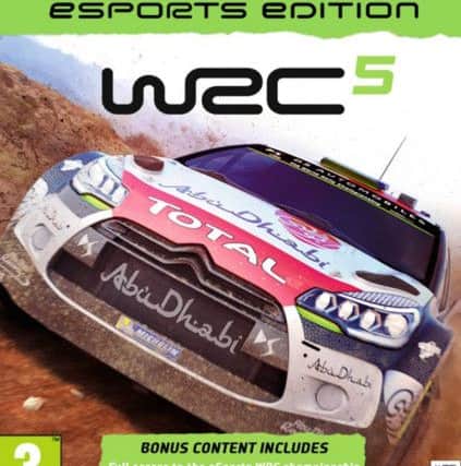 GAME OF THE WEEK: WRC 5: e-Sports Edition, Platform:Xbox One, Genre: Racing. Pic: PA Photo