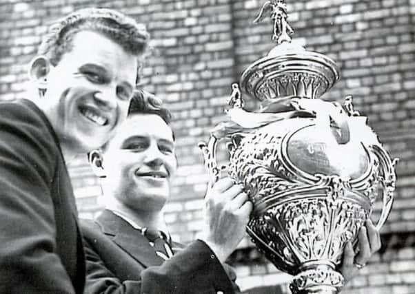 Wembley cup final homecoming with Eric Ashton and Mick Sullivan in 1959