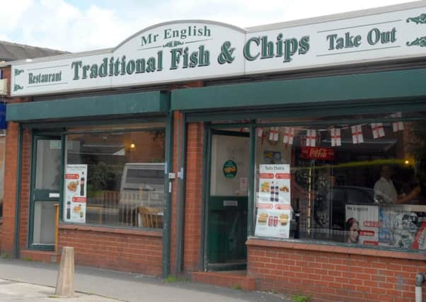Mr English Traditional Fish and Chips in Bryn before the fire