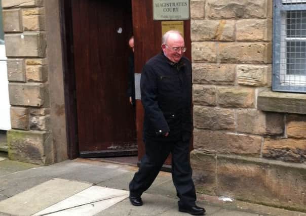 Rev Michael Higginbottom leaves Ormskirk Magistrates' Court