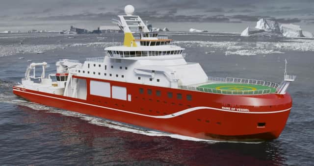 The Natural Environment Research Councils new state-of-the-art polar research ship, which may not be called Boaty McBoatface after all