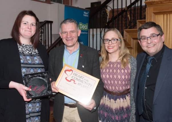Lyndsey Stone has won a heart of community award