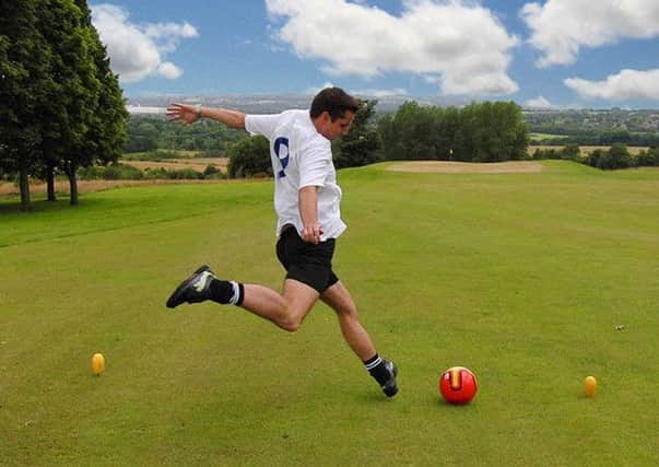 Anyone for, er footgolf?