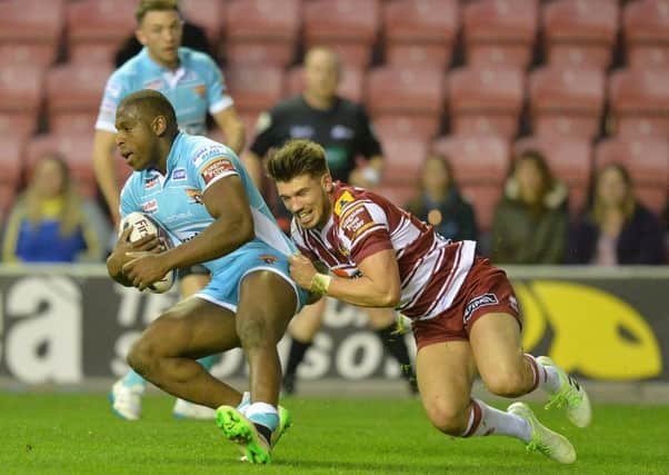 Oliver Gildart is one of three centres who will be jostling for two positions next week