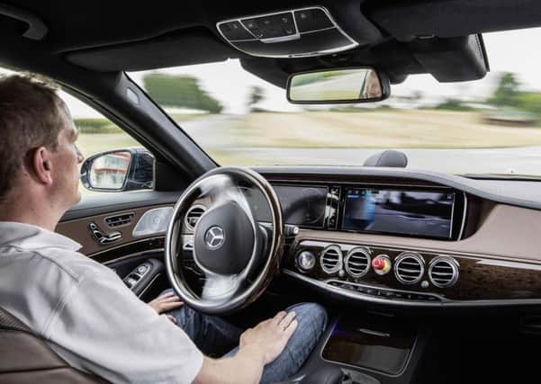 There are potential risks of driverless cars says a correspondent. See letter