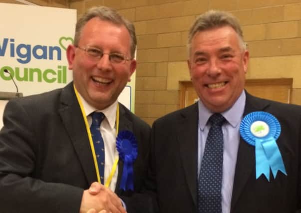 New Conservative duio Couns Michael Winstanley and Ray Whittingham