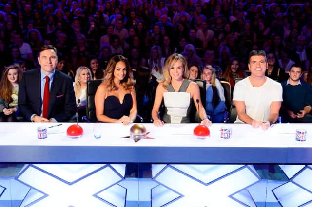 Britain's Got Talent judging panel, David Walliams, Alesha Dixon, Amanda Holden and Simon Cowell.