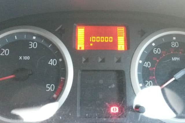 100,000 miles on the clock