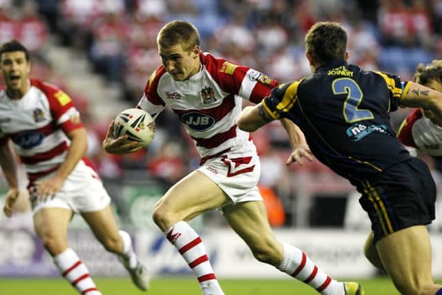 Sam Tomkins on his Warriors debut in 2008