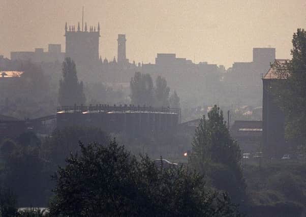 Smog over Wigan Borough
