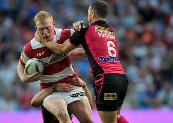 Liam Farrell in action at Magic Weekend 2013