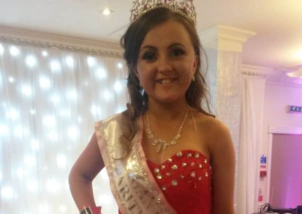 Emily Cunliffe has entered Face of Europe pageant