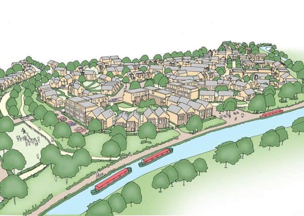 An artist's impression of the proposed West Leigh Waterfront development for 470 homes