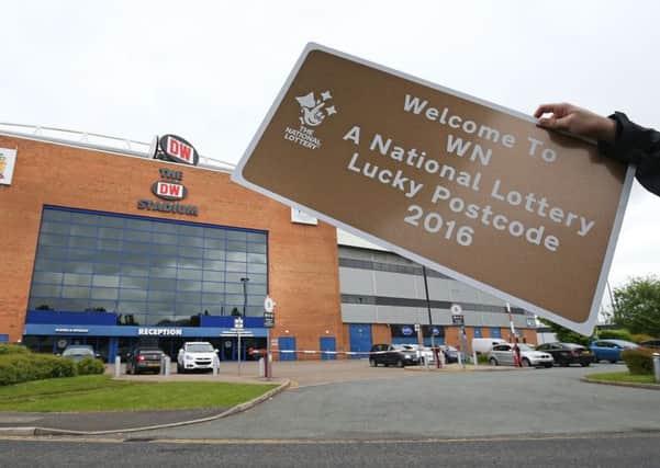 Wigan has been named as a lucky place to live for the National Lotto