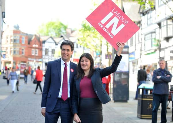 Ed Miliband and Lisa Nandy MP