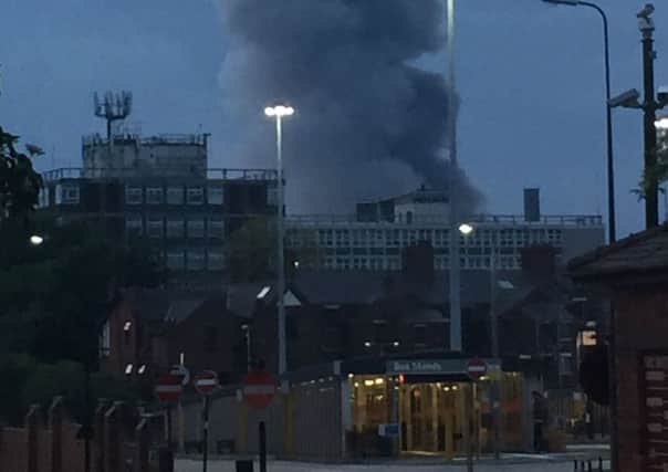 Wigan's Pagefield Building on fire again