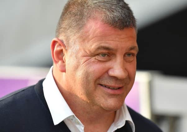 Shaun Wane was a happy man after winning at Castleford