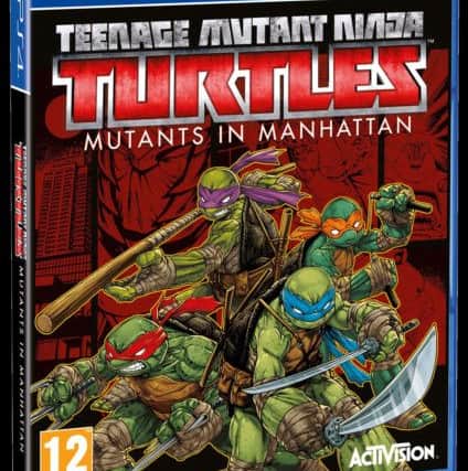 GAME OF THE WEEK: Teenage Mutant Ninja Turtles: Mutants in Manhattan, Platform: PS4, Genre: Action. Picture credit: PA Photo/Handout