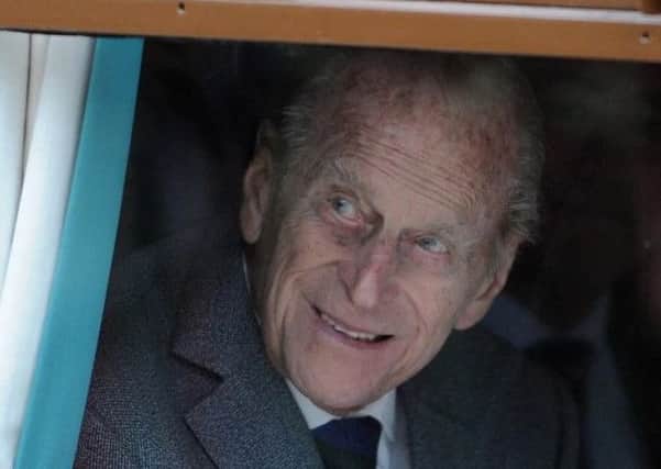 The Duke of Edinburgh in Edinburgh. Picture: Neil Hanna