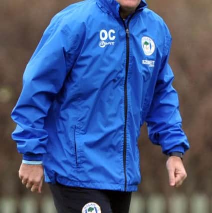 Owen Coyle during his time as Wigan Athletic manager