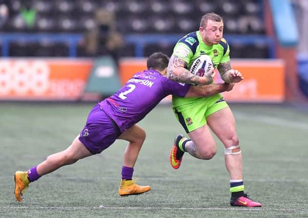 Josh Charnley scored the only try in a 7-0 win at Widnes