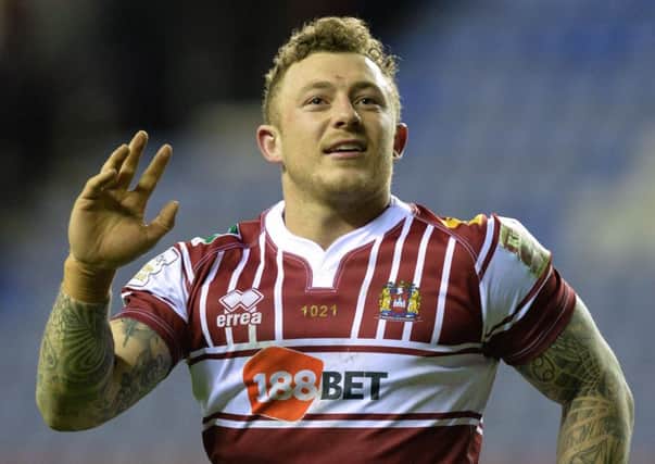 Josh Charnley scored two first-half tries