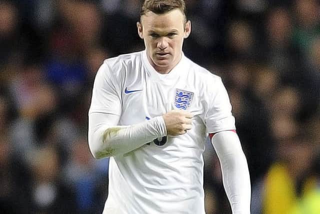 England captain Wayne Rooney.