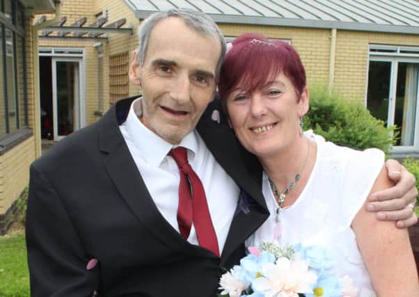 Jason Kelly and Michelle Burke tying the knot at Wigan and Leigh Hospice