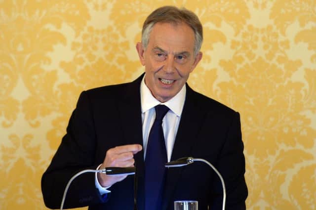 Former Prime Minister Tony Blair responded to the Chilcot report during a press conference at Admiralty House, London
