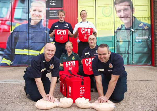 Fire crews are these days required to be CPR experts too