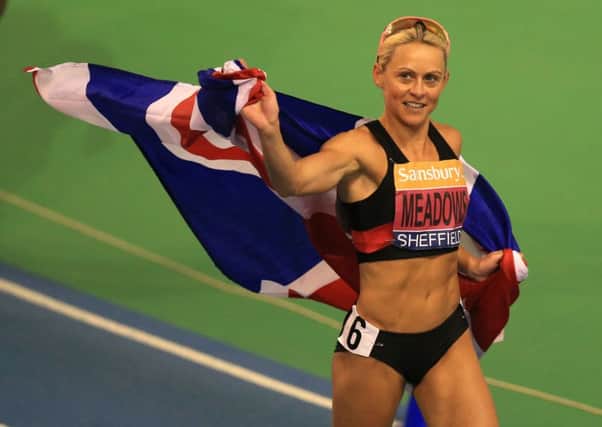 Jenny Meadows won four major individual medals - three are the 'wrong' colour