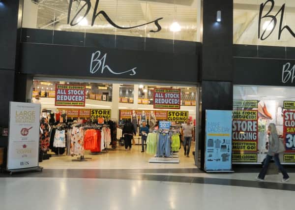 The BHS in the Grand Arcade