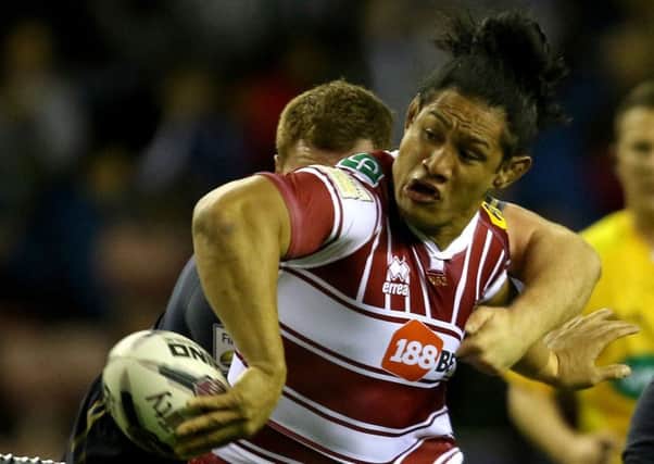 Taulima Tautai will miss the St Helens game