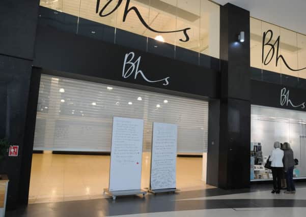 BHS in the Grand Arcade