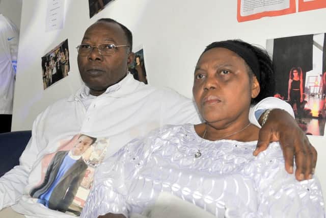 Miracle's parents Godson Anumba and Elizabeth Anumba