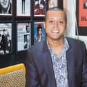 Guitarist Aziz Ibrahim, who's played with The Stone Roses and Simply Red